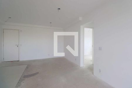 Sala de apartamento à venda com 2 quartos, 55m² em Jardim, Santo André