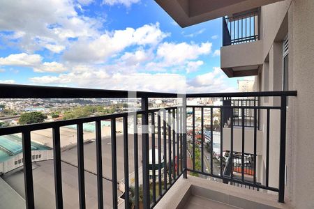 Varanda da Sala de apartamento à venda com 2 quartos, 55m² em Jardim, Santo André