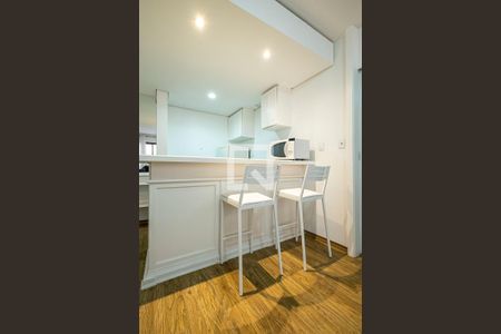 Sala/Cozinha de apartamento à venda com 1 quarto, 40m² em Jardim Paulista, São Paulo