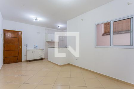 Sala de apartamento para alugar com 3 quartos, 76m² em Paraíso, Santo André