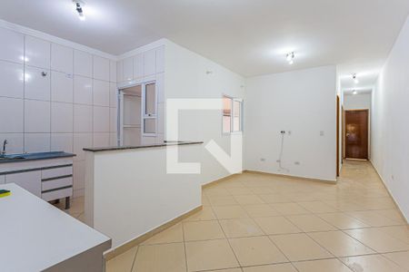 Sala de apartamento para alugar com 3 quartos, 76m² em Paraíso, Santo André