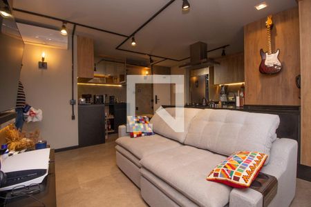 Sala de apartamento à venda com 2 quartos, 70m² em Brás, São Paulo
