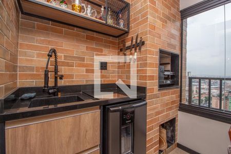 Varanda gourmet de apartamento à venda com 2 quartos, 70m² em Brás, São Paulo