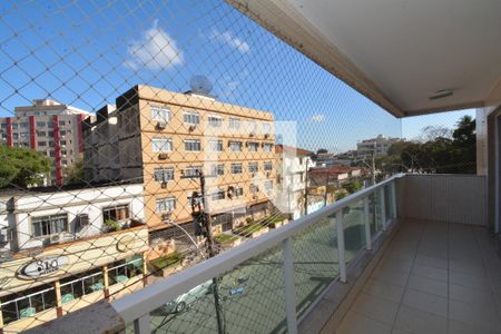 Varanda da Sala de apartamento para alugar com 3 quartos, 87m² em Vila Valqueire, Rio de Janeiro
