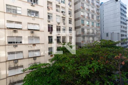 Vista da Rua de apartamento para alugar com 1 quarto, 20m² em Copacabana, Rio de Janeiro