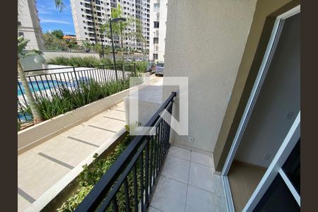 Varanda da Sala de apartamento à venda com 2 quartos, 48m² em Del Castilho, Rio de Janeiro