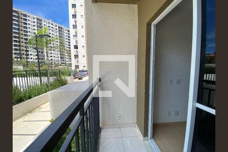 Varanda da Sala de apartamento à venda com 2 quartos, 48m² em Del Castilho, Rio de Janeiro