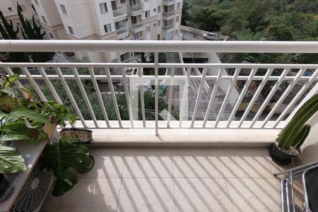 Varanda da Sala de kitnet/studio para alugar com 1 quarto, 32m² em Jardim Ampliação, São Paulo