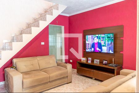 Sala de casa à venda com 3 quartos, 123m² em Vila das Valsas, São Bernardo do Campo