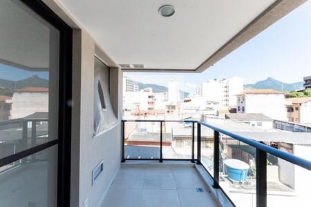 Varanda da Sala de apartamento à venda com 2 quartos, 79m² em Maracanã, Rio de Janeiro