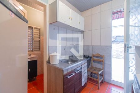 Cozinha e Área de Serviço de kitnet/studio para alugar com 1 quarto, 30m² em Partenon, Porto Alegre