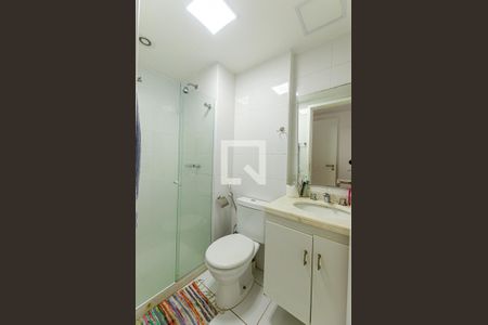 Banheiro da Suíte 1 de apartamento à venda com 2 quartos, 95m² em Icaraí, Niterói