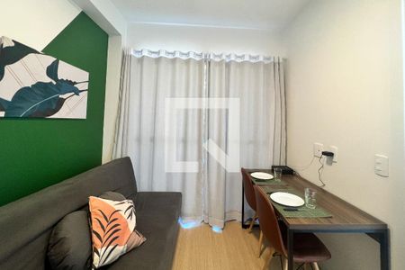 Sala de apartamento para alugar com 1 quarto, 27m² em Vila Nova Conceição, São Paulo