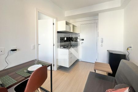 Sala de apartamento para alugar com 1 quarto, 27m² em Vila Nova Conceição, São Paulo