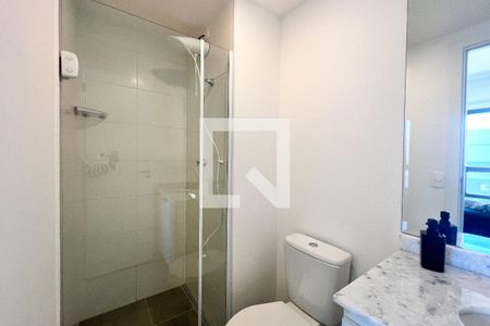 Apartamento para alugar com 27m², 1 quarto e sem vagaBanheiro da Suíte