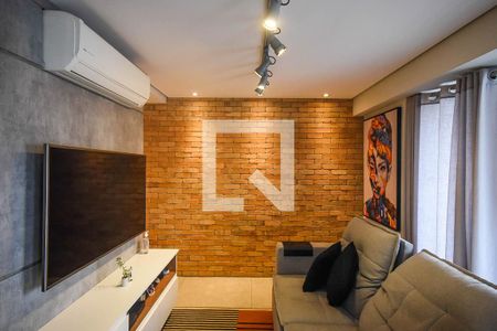 Sala de tv de apartamento à venda com 2 quartos, 110m² em Jardim Londrina, São Paulo