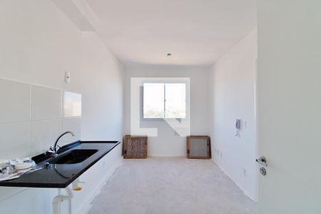 Sala/Cozinha de apartamento para alugar com 1 quarto, 24m² em Vila Nova das Belezas, São Paulo
