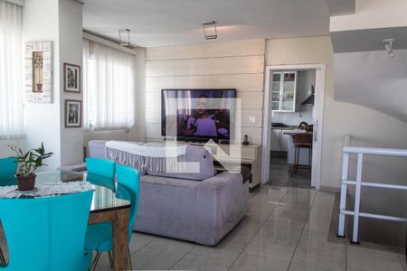 Sala de apartamento para alugar com 5 quartos, 350m² em Balneario Guarujá, Guarujá
