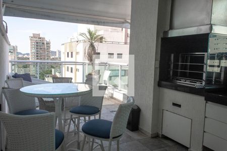 Sala de apartamento para alugar com 5 quartos, 350m² em Balneario Guarujá, Guarujá