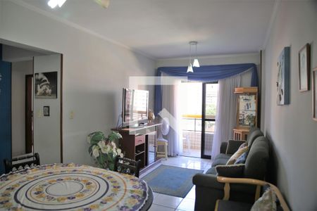 Sala de Estar de apartamento para alugar com 2 quartos, 125m² em Guilhermina, Praia Grande