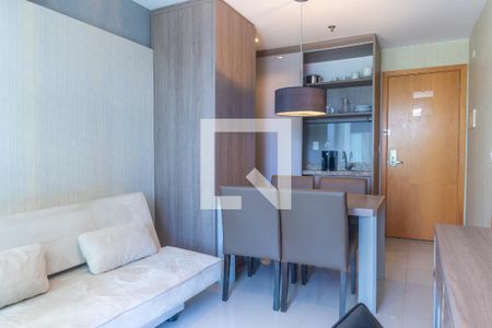 Sala de apartamento para alugar com 1 quarto, 40m² em Asa Sul, Brasília