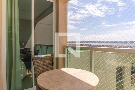 Varanda da Sala de apartamento para alugar com 1 quarto, 40m² em Asa Sul, Brasília