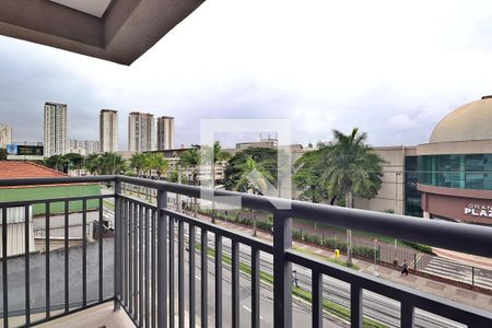 Varanda da Sala de apartamento para alugar com 2 quartos, 55m² em Jardim, Santo André
