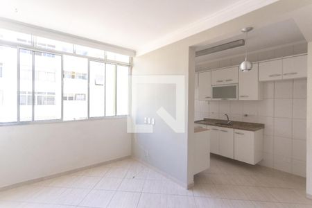 Sala de estar de apartamento à venda com 2 quartos, 58m² em Vila Helena, São Bernardo do Campo