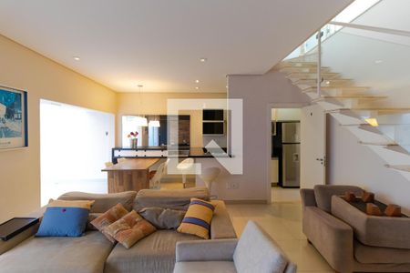 Salas de casa de condomínio à venda com 3 quartos, 180m² em Jardim das Paineiras, Campinas