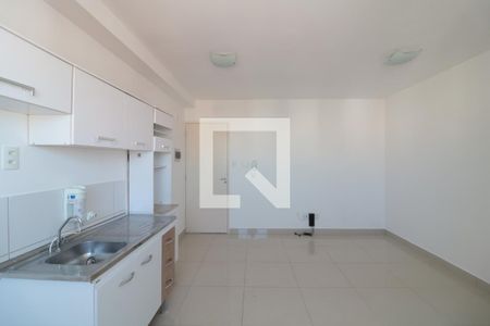Sala, Cozinha e Área de Serviço de kitnet/studio à venda com 1 quarto, 33m² em Brás, São Paulo