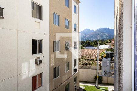 Vista da Sala de apartamento para alugar com 2 quartos, 44m² em Campo Grande, Rio de Janeiro
