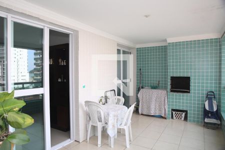 Varanda gourmet de apartamento para alugar com 2 quartos, 106m² em Canto do Forte, Praia Grande