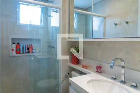 Banheiro da Suíte de apartamento à venda com 2 quartos, 83m² em Jardim Brasil (zona Sul), São Paulo