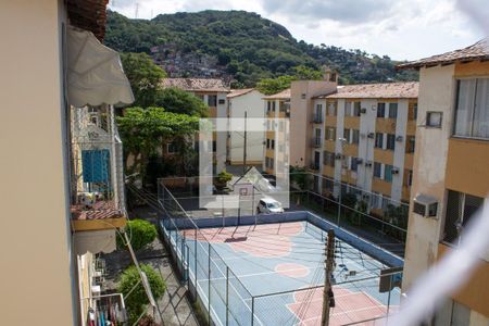 Sala - Vista da Varanda de apartamento à venda com 2 quartos, 60m² em Piedade, Rio de Janeiro