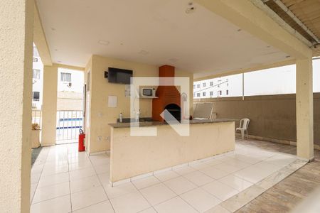Área comum - Churrasqueira de apartamento para alugar com 2 quartos, 45m² em Campo Grande, Rio de Janeiro