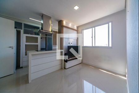 Sala de apartamento à venda com 3 quartos, 116m² em Parque Sao Vicente, Santo André