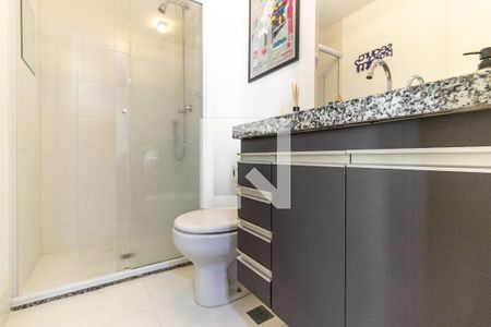 Studio para alugar com 28m², 1 quarto e 1 vaga Studio para alugar com 28m², 1 quarto e 1 vagaBanheiro