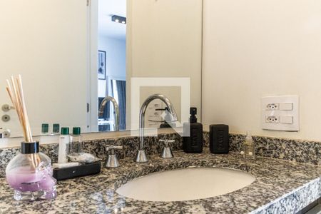 Studio para alugar com 28m², 1 quarto e 1 vaga Studio para alugar com 28m², 1 quarto e 1 vagaBanheiro - Torneira