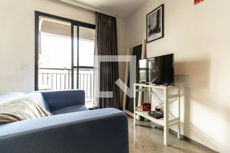 Sala de kitnet/studio para alugar com 1 quarto, 28m² em Campos Elíseos, São Paulo