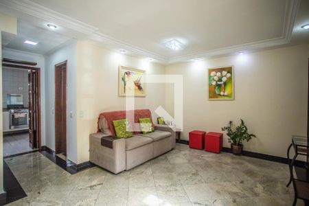 Sala de Estar de casa de condomínio à venda com 3 quartos, 216m² em Vila Parque Jabaquara, São Paulo