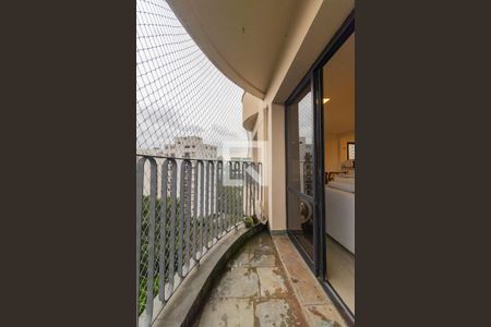 Varanda da Sala de apartamento à venda com 4 quartos, 166m² em Jardim Ampliacao, São Paulo
