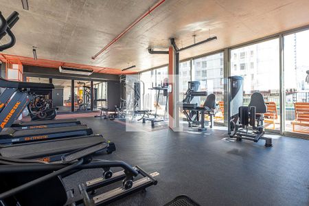 Apartamento para alugar com 41m², 1 quarto e sem vaga Apartamento para alugar com 41m², 1 quarto e sem vagaAcademia