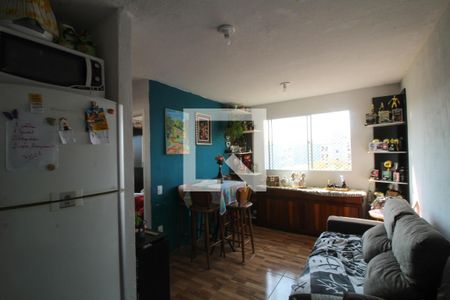 Sala de apartamento à venda com 2 quartos, 31m² em Estância Velha, Canoas