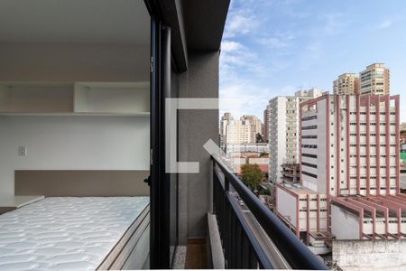 Apartamento para alugar com 25m², 1 quarto e sem vagaSacada