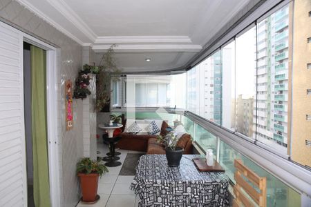 Varanda gourmet de apartamento para alugar com 2 quartos, 124m² em Vila Tupi, Praia Grande
