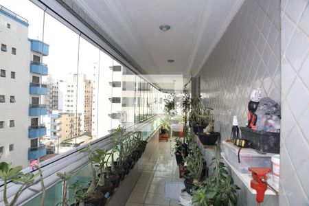Varanda gourmet de apartamento para alugar com 2 quartos, 124m² em Vila Tupi, Praia Grande