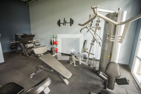 Área comum - Academia de apartamento para alugar com 2 quartos, 54m² em Vila Alexandria, São Paulo