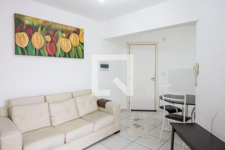 Sala de apartamento para alugar com 1 quarto, 43m² em Vila Seixas, Ribeirão Preto