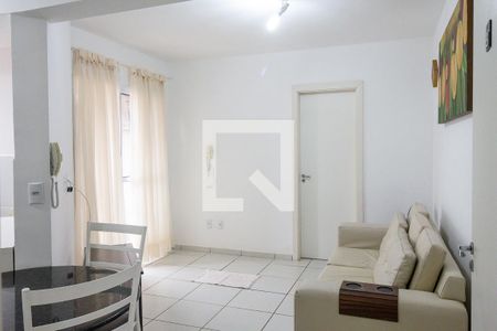 Sala de apartamento para alugar com 1 quarto, 43m² em Vila Seixas, Ribeirão Preto