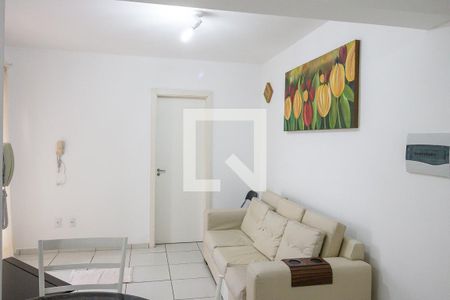 Sala de apartamento para alugar com 1 quarto, 43m² em Vila Seixas, Ribeirão Preto